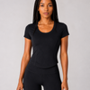 Y2K Paneled Crop T-Shirt